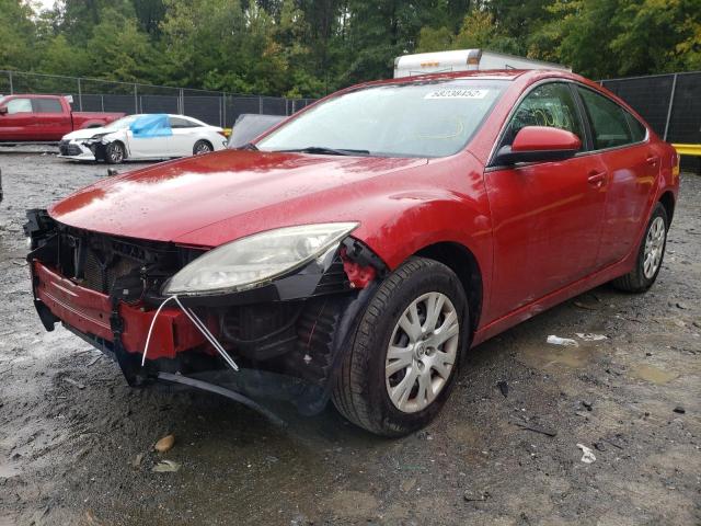 1YVHZ8BH3A5M21428 - 2010 MAZDA 6 I RED photo 2