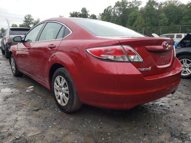 1YVHZ8BH3A5M21428 - 2010 MAZDA 6 I RED photo 3