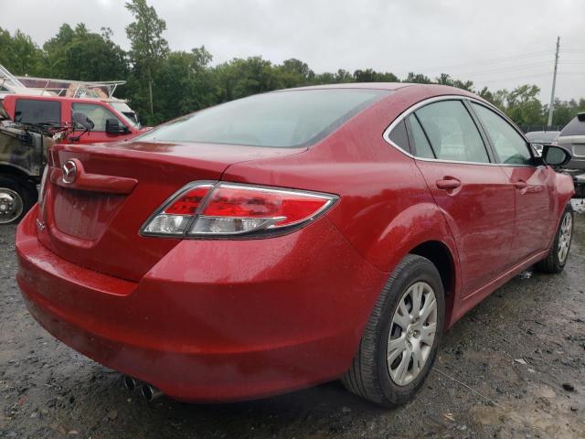 1YVHZ8BH3A5M21428 - 2010 MAZDA 6 I RED photo 4