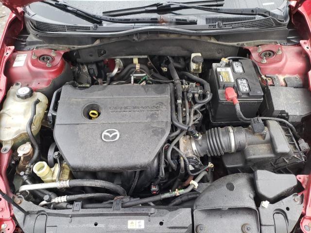 1YVHZ8BH3A5M21428 - 2010 MAZDA 6 I RED photo 7