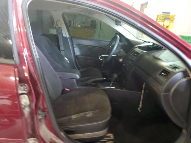 3FAHP07Z17R281308 - 2007 FORD FUSION RED photo 5