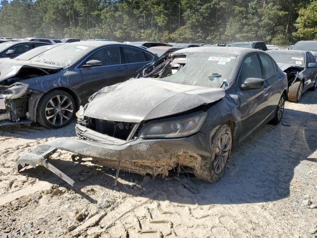 1HGCR2F35DA163289 - 2013 HONDA ACCORD LX GRAY photo 2