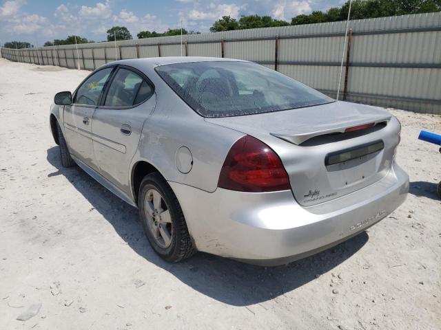 2G2WP552571160665 - 2007 PONTIAC GRAND PRIX Күміс фото 3