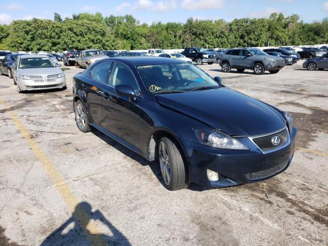 JTHCK262172013820 - 2007 LEXUS IS 250 BLUE photo 1