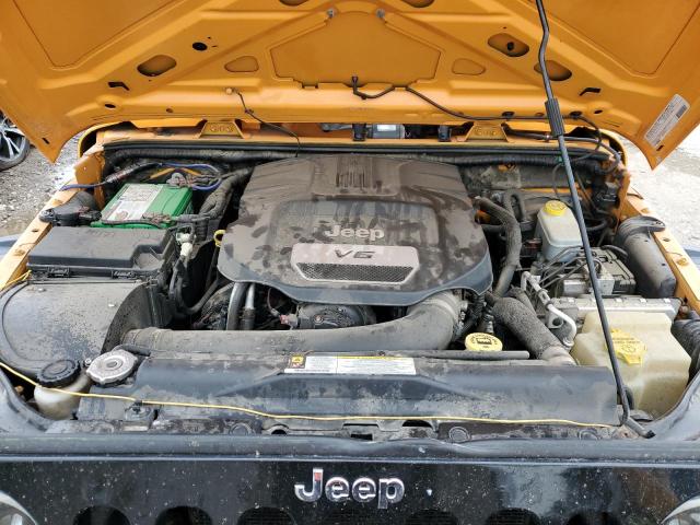 1C4AJWAGXCL168280 - 2012 JEEP WRANGLER S ORANGE photo 7