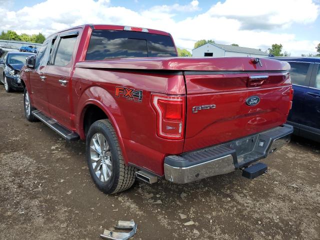 1FTEW1EG4GFC28820 - 2016 FORD F150 RED photo 3