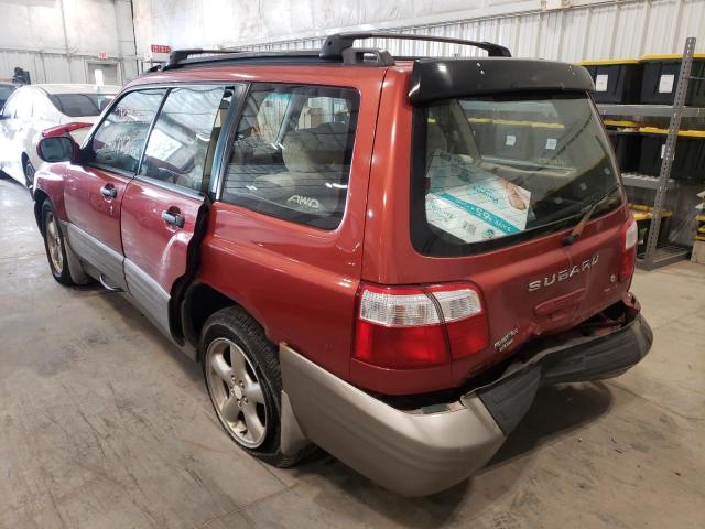 JF1SF65522H735491 - 2002 SUBARU FORESTER S  photo 3