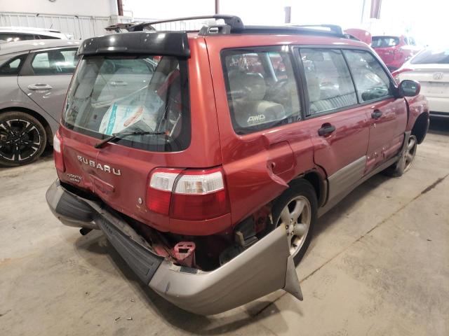 JF1SF65522H735491 - 2002 SUBARU FORESTER S  photo 4