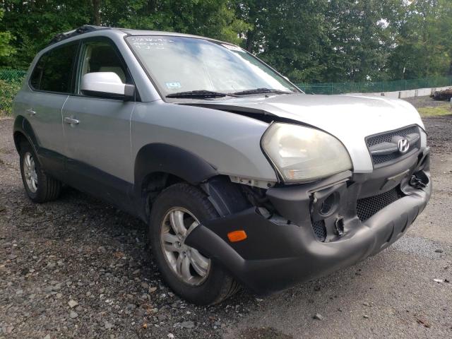 KM8JN72D27U488767 - 2007 HYUNDAI TUCSON SE SILVER photo 1