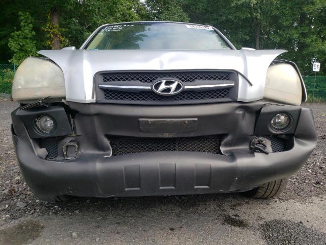 KM8JN72D27U488767 - 2007 HYUNDAI TUCSON SE SILVER photo 9