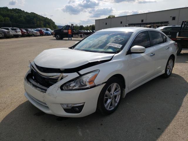 1N4AL3AP3EC147241 - 2014 NISSAN ALTIMA SL WHITE photo 2