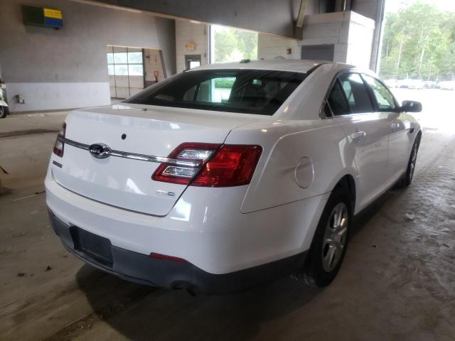 1FAHP2MK2EG164909 - 2014 FORD TAURUS POL WHITE photo 4