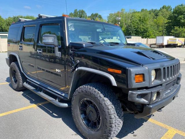 5GRGN23U04H104746 - 2004 HUMMER H2 BLACK photo 1