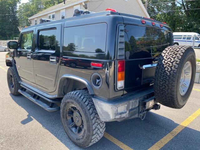 5GRGN23U04H104746 - 2004 HUMMER H2 BLACK photo 3