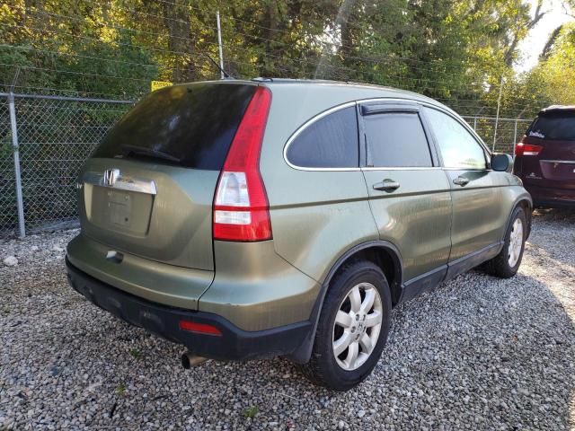 5J6RE48749L020064 - 2009 HONDA CR-V EXL GREEN photo 4