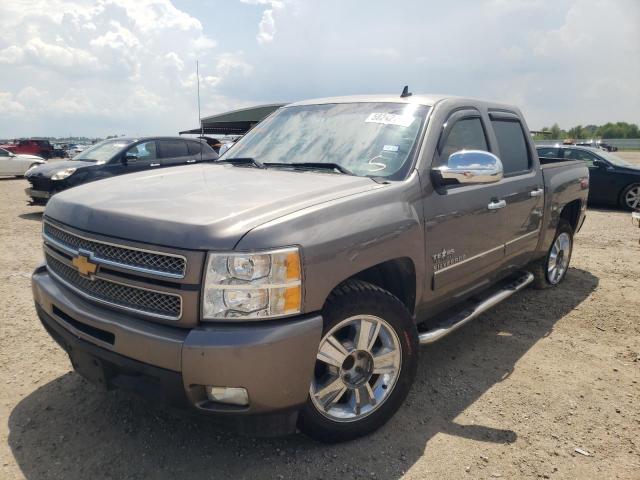 3GCPCTE00CG185120 - 2012 CHEVROLET SILVERADO GRAY photo 2