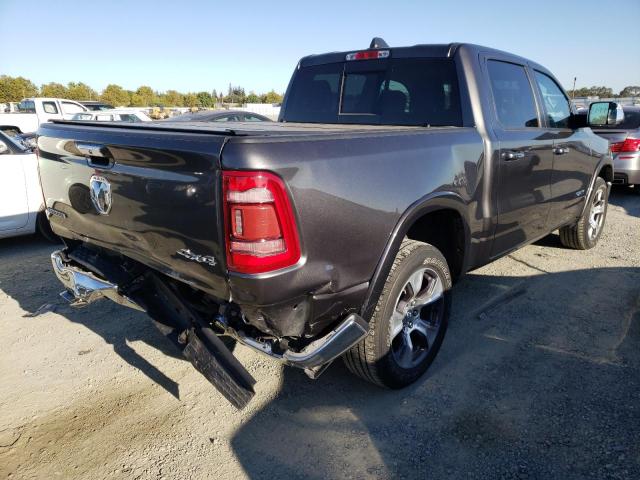 1C6SRFJT5KN754888 - 2019 RAM 1500 LARAM GRAY photo 4