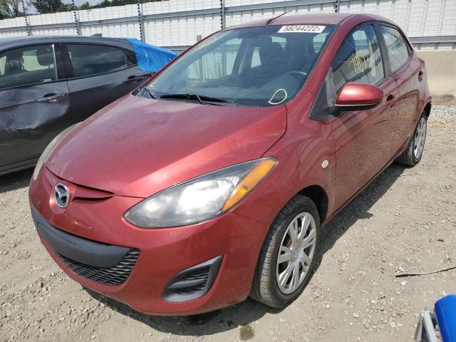 JM1DE1KY9E0181392 - 2014 MAZDA MAZDA2 SPO 红色 照片 2