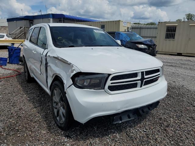 1C4RDHDG8EC586129 - 2014 DODGE DURANGO LI WHITE photo 1