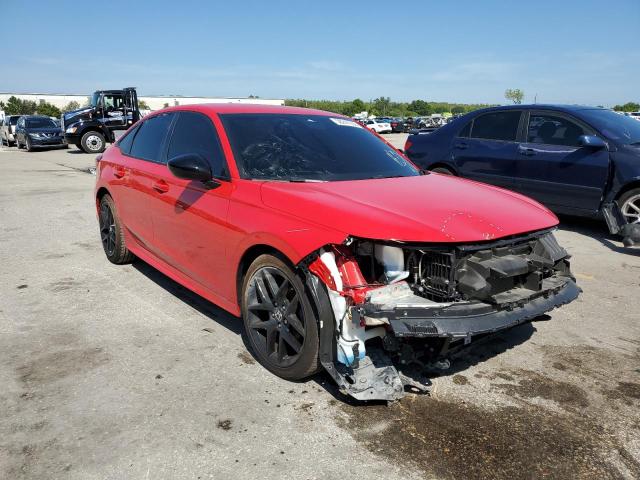2HGFE2F57NH556028 - 2022 HONDA CIVIC SPOR RED photo 1