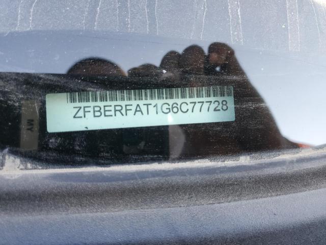 ZFBERFAT1G6C77728 - 2016 RAM PROMASTER WHITE photo 10