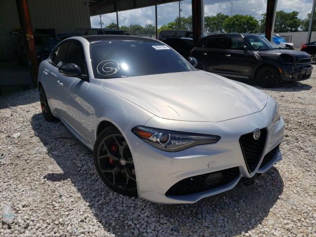 ZARFAMAN7L7634660 - 2020 ALFA ROMEO GIULIA GRAY photo 1