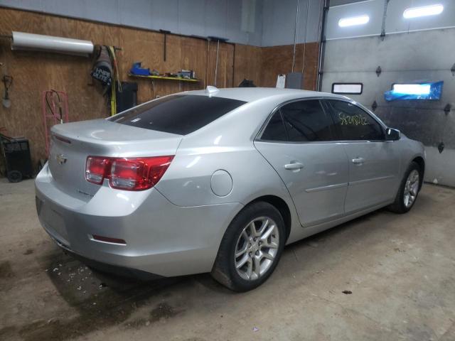 1G11C5SA0DF125526 - 2013 CHEVROLET MALIBU 1LT ვერცხლისფერი ფოტო 4