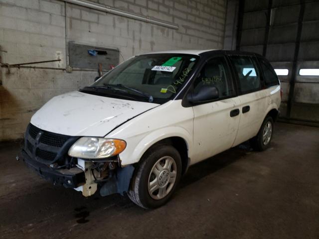 1D4GP21303B336998 - 2003 DODGE CARAVAN C/ SILVER photo 2