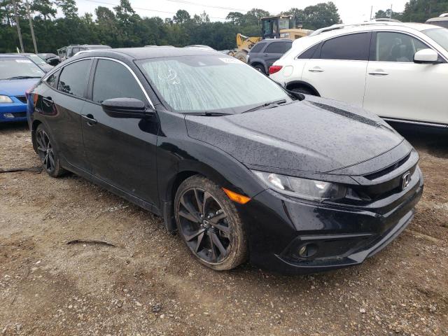 2HGFC2F80MH522883 - 2021 HONDA CIVIC SPOR BLACK photo 1