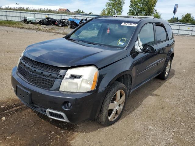 2CNDL037086331080 - 2008 CHEVROLET EQUINOX SP BLACK photo 9