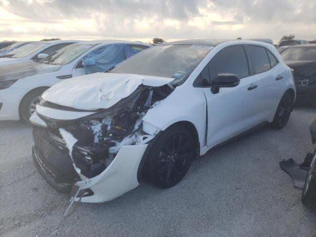 JTND4MBE3M3112331 - 2021 TOYOTA COROLLA SE WHITE photo 2