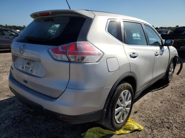 KNMAT2MT8FP551689 - 2015 NISSAN ROGUE S SILVER photo 4