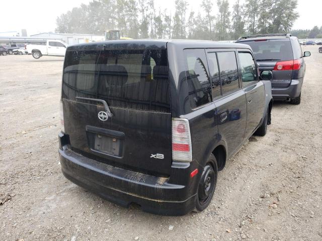 JTLKT324864106252 - 2006 TOYOTA SCION XB Schwarz Foto 4