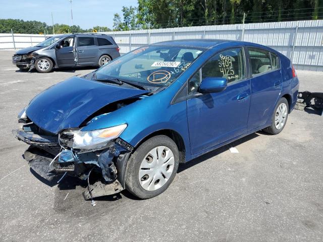 JHMZE2H33CS004652 - 2012 HONDA INSIGHT BLUE photo 2