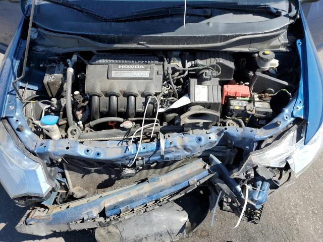 JHMZE2H33CS004652 - 2012 HONDA INSIGHT BLUE photo 7