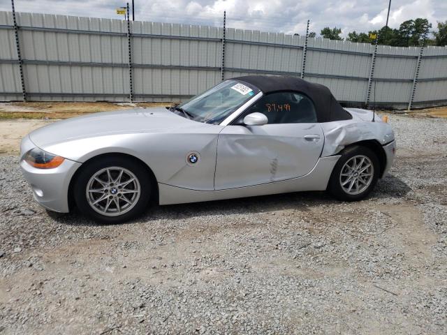 4USBT334X3LR61914 - 2003 BMW Z4 2.5 SILVER photo 9