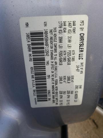 1A8HX58NX8F112642 - 2008 CHRYSLER ASPEN LIMI SILVER photo 10