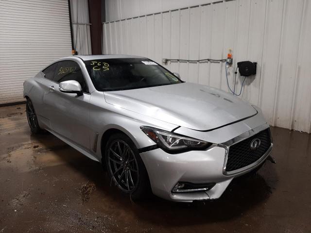 JN1EV7EL3HM553753 - 2017 INFINITI Q60 PREMIU SILVER photo 1