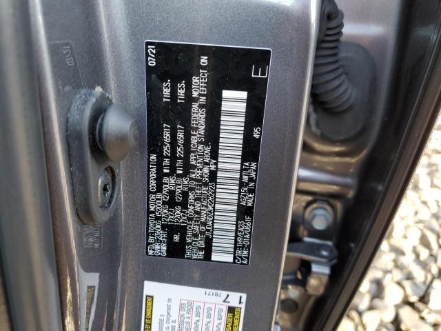 JTJDARDZ3M2262923 - 2021 LEXUS NX 300 BAS 石墨色 照片 10