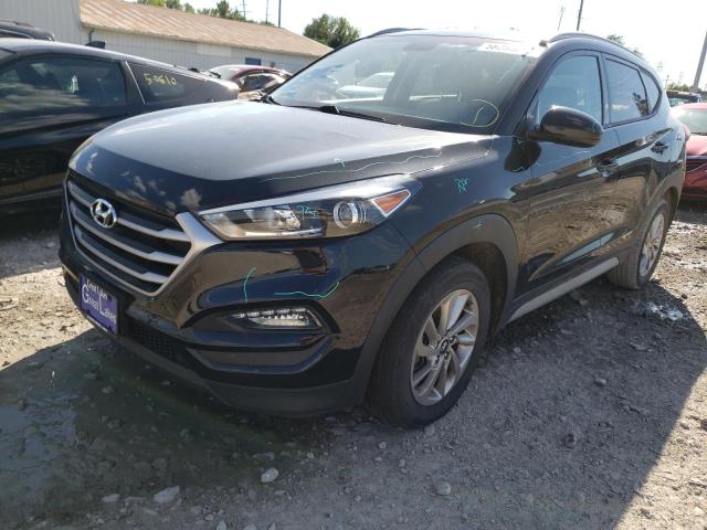 KM8J3CA4XHU420590 - 2017 HYUNDAI TUCSON LIM BLACK photo 2