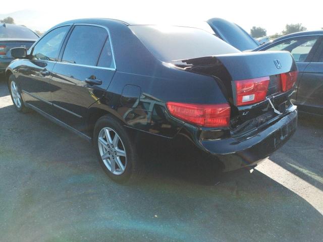 1HGCM56475A099444 - 2005 HONDA ACCORD LX BLACK photo 3