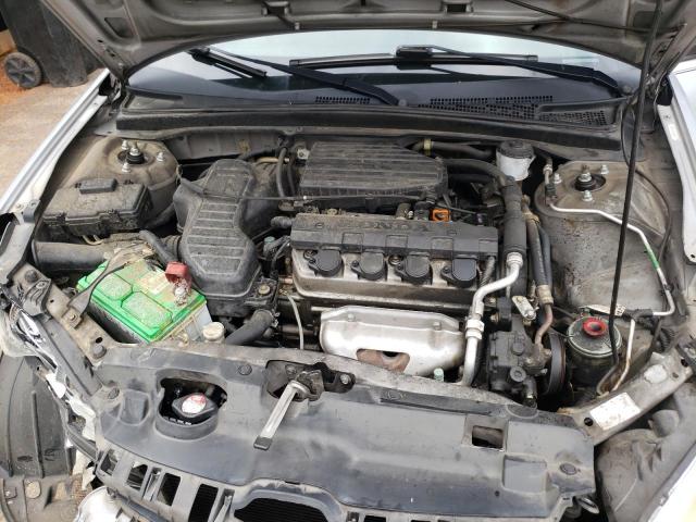 2HGES16354H626573 - 2004 HONDA CIVIC DX V SILVER photo 7