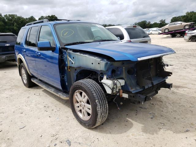 1FMEU6EE3AUA16944 - 2010 FORD EXPLORER E BLUE photo 1