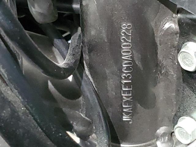 JKAEXEE13CDA00228 - 2012 KAWASAKI EX650 EC BLACK photo 10