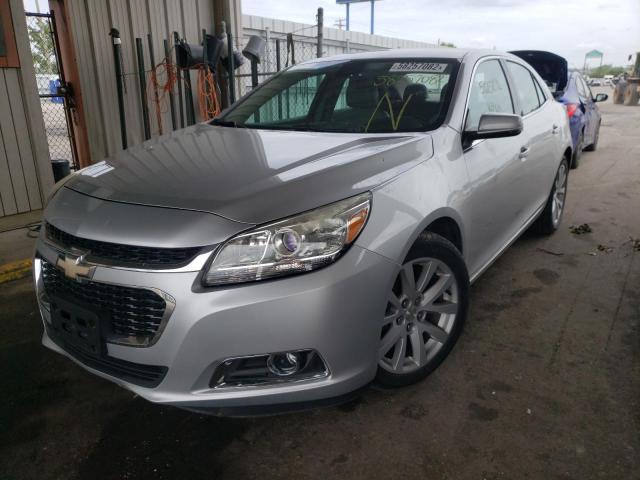 1G11E5SLXEU131049 - 2014 CHEVROLET MALIBU  LT SILVER photo 2