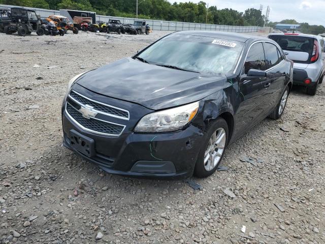 1G11C5SA6DF182247 - 2013 CHEVROLET MALIBU 1LT BLACK photo 2