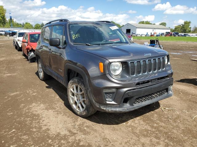 ZACNJBAB7KPJ82790 - 2019 JEEP RENEGADE S CHARCOAL photo 1