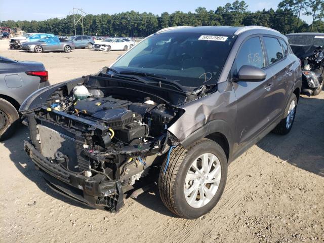 KM8J33A40LU166221 - 2020 HYUNDAI TUCSON LIM GRAY photo 2