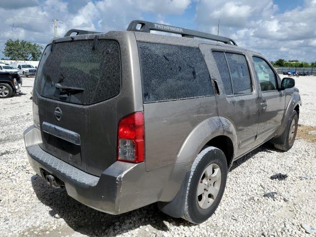 5N1AR18U56C615718 - 2006 NISSAN PATHFINDER BROWN photo 4