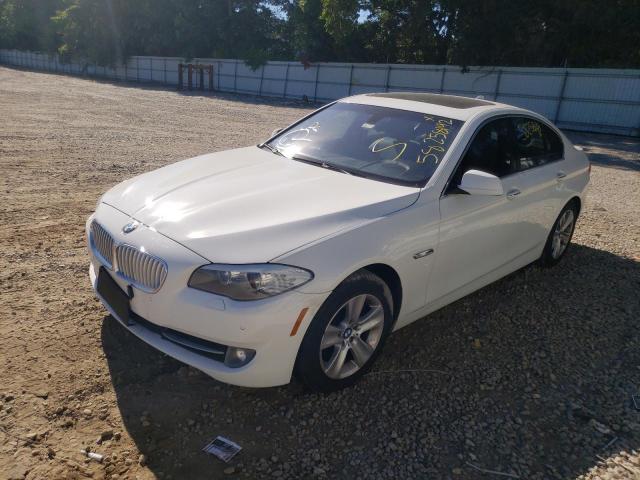 WBAXH5C55DD115197 - 2013 BMW 528 XI WHITE photo 2